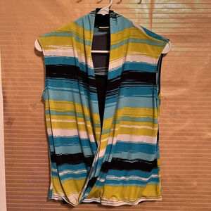 CATO~BLOUSE W FAUX CAMI~ SM+